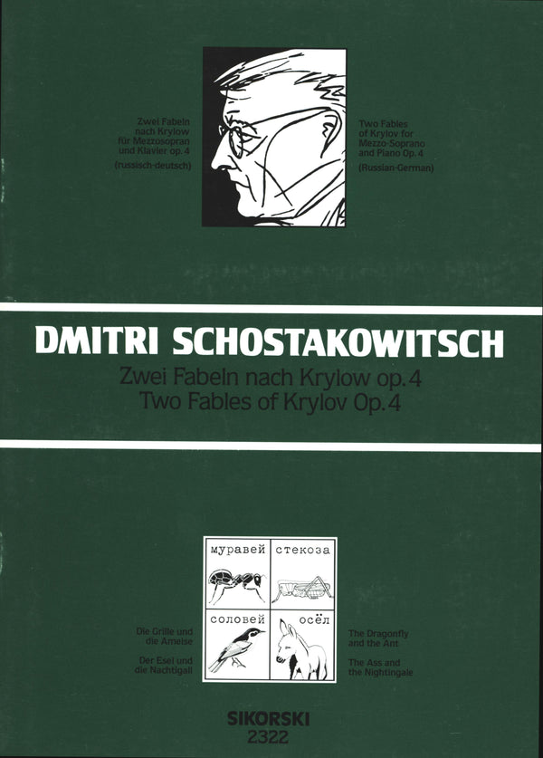 Shostakovich: 2 Fables of Krylov, Op. 4 - Ficks Music