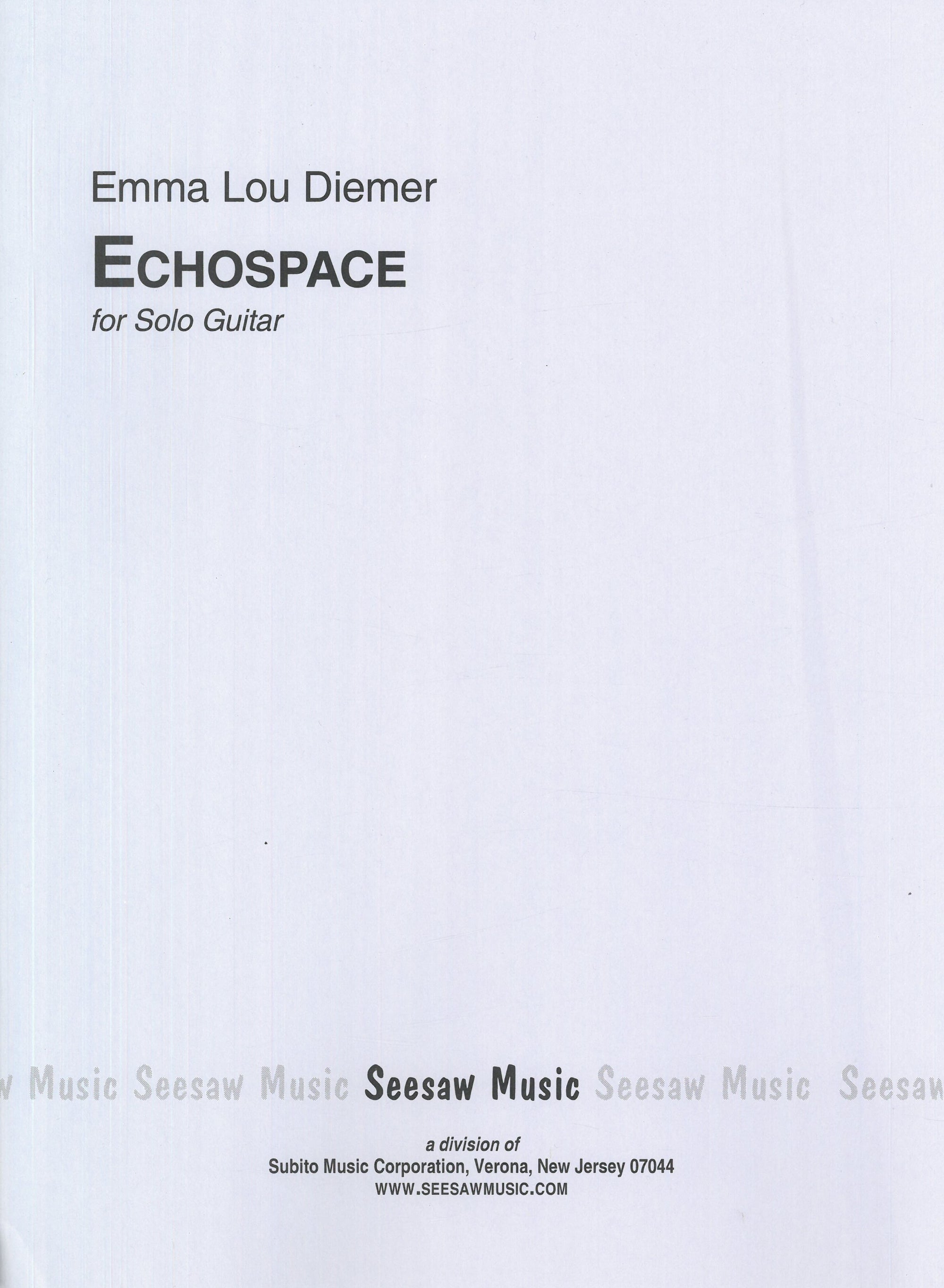 Diemer: Echospace