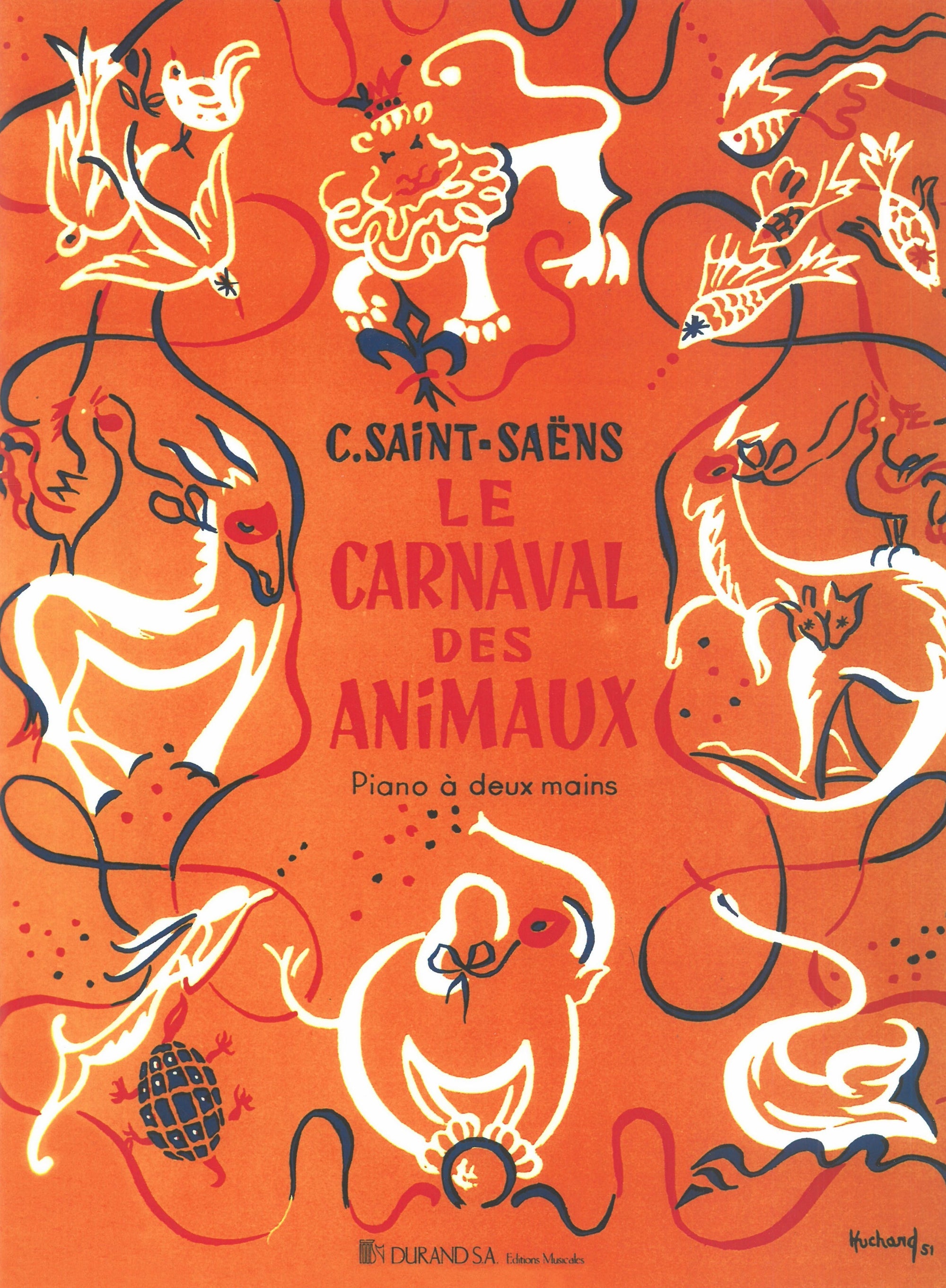 Saint-Saëns: The Carnival of the Animals (arr. for piano)