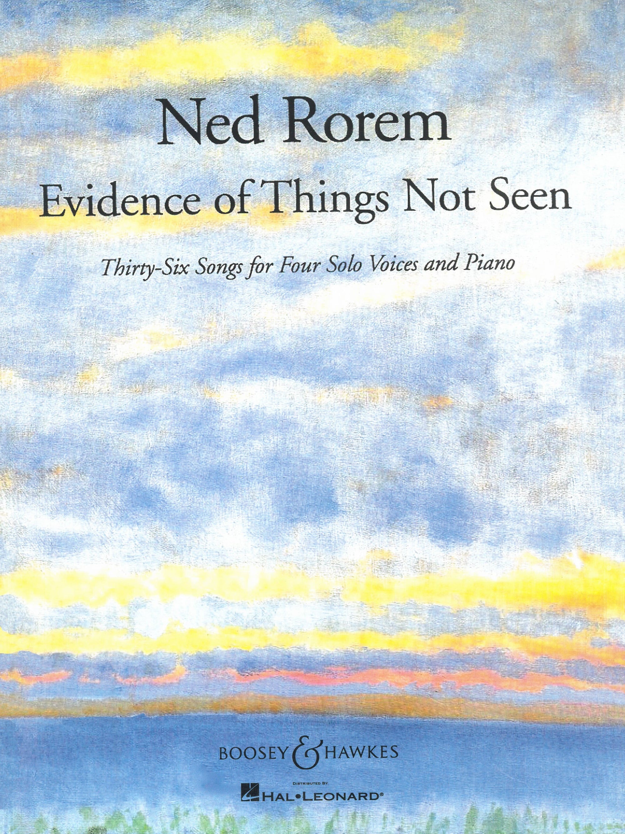Rorem: Evidence of Things Not Seen