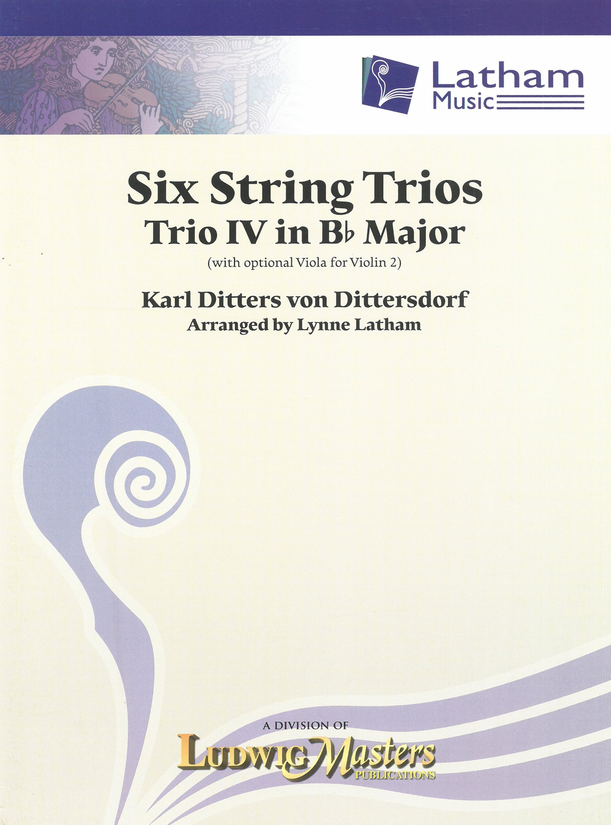 Dittersdorf: String Trio No. 4 in B-flat Major, Op. 1, No. 4