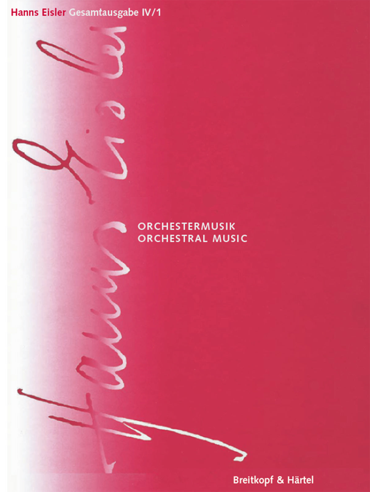 Eisler: Orchestral Music