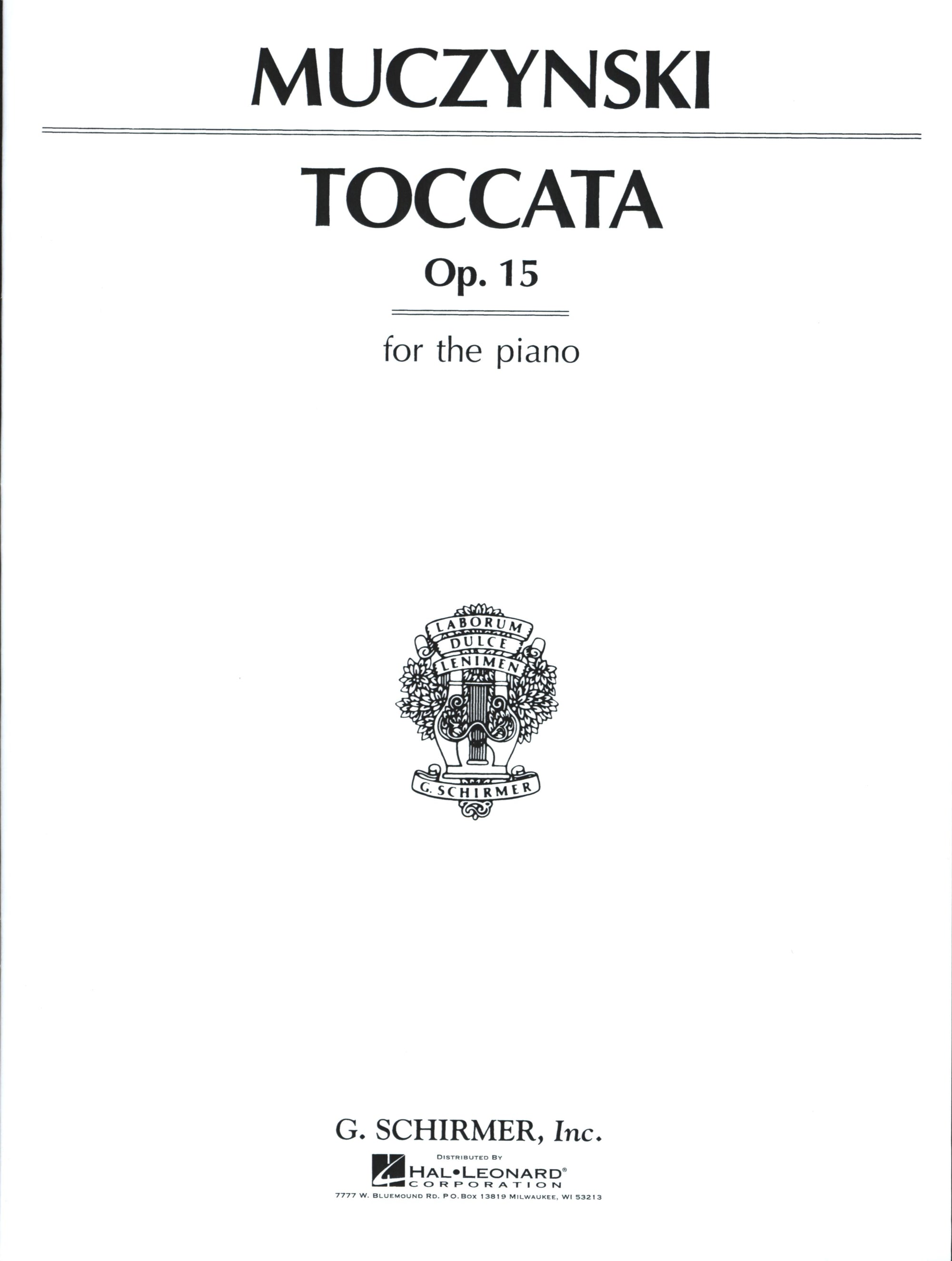 Muczynski: Toccata, Op. 15