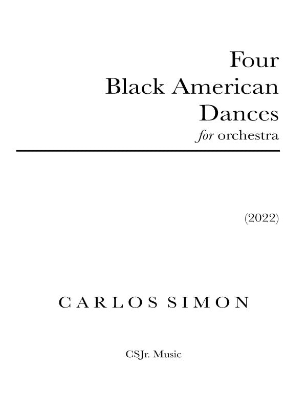 Simon: Four Black American Dances