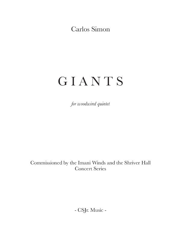Simon: Giants