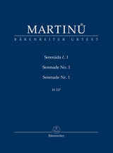 Martinů: Serenade No. 1, H. 217