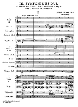 Dvořák: Symphony No. 3 in E-flat Major, Op. 10