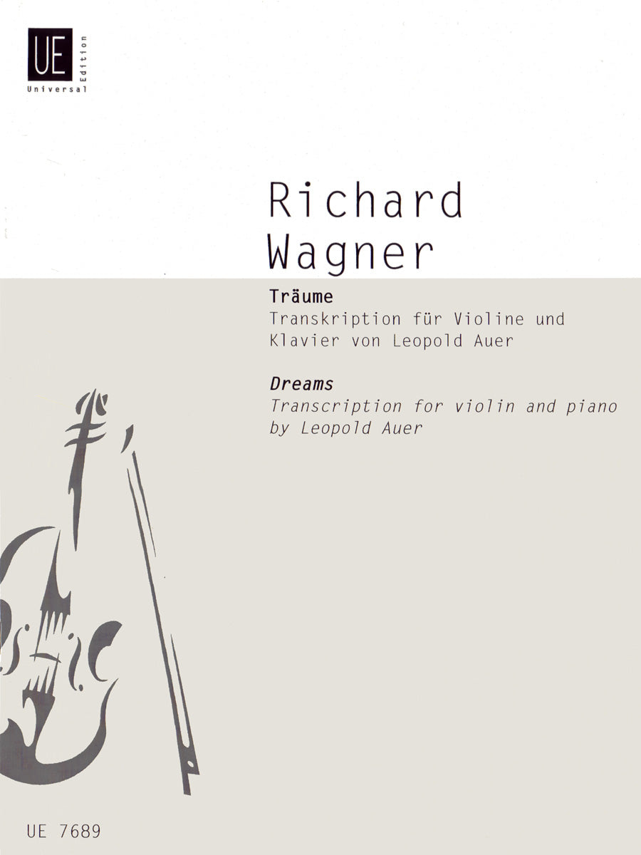 Wagner: Träume (Dreams) from "Wesendonck Lieder" (arr. for violin & piano)