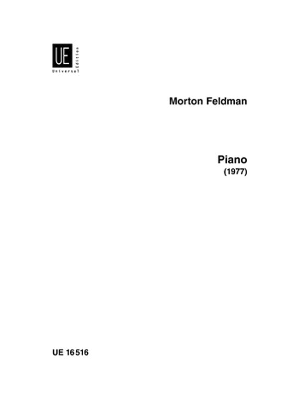 Feldman: Piano