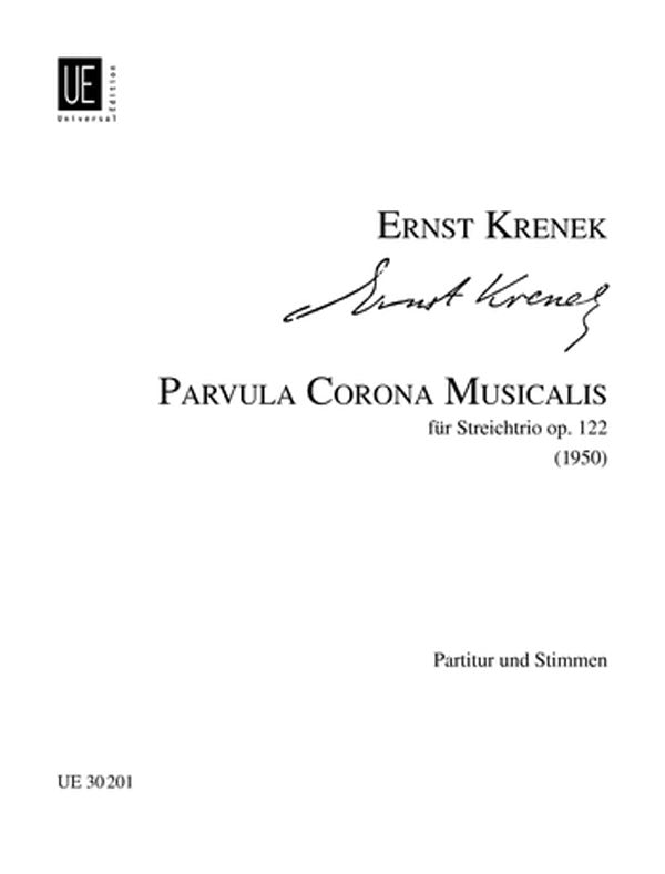 Krenek: Parvula Corona Musicalis, Op. 122