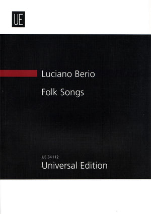Berio: Folk Songs - for voice & 7 instruments