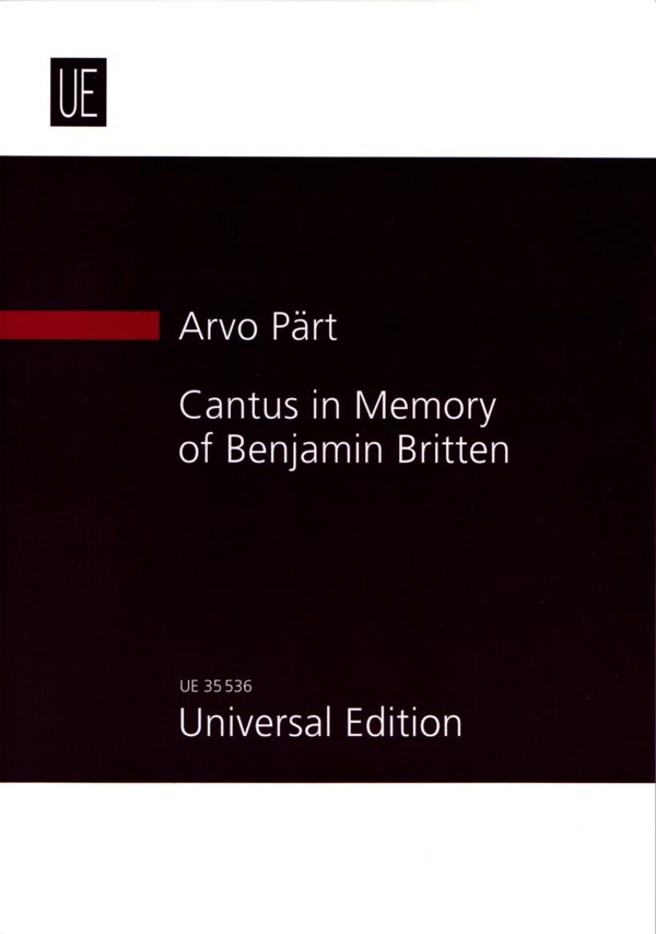 Pärt: Cantus in Memory Of Benjamin Britten