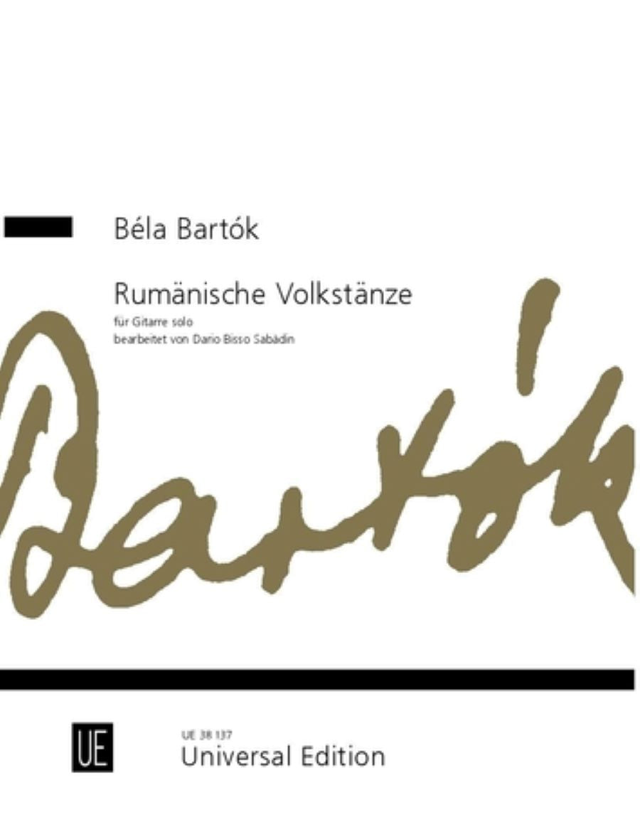 Bartók: Romanian Folk Dances (arr. for guitar)
