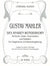 Mahler: 15 Songs, Humoreskes and Ballades from "Des Knaben Wunderhorn"