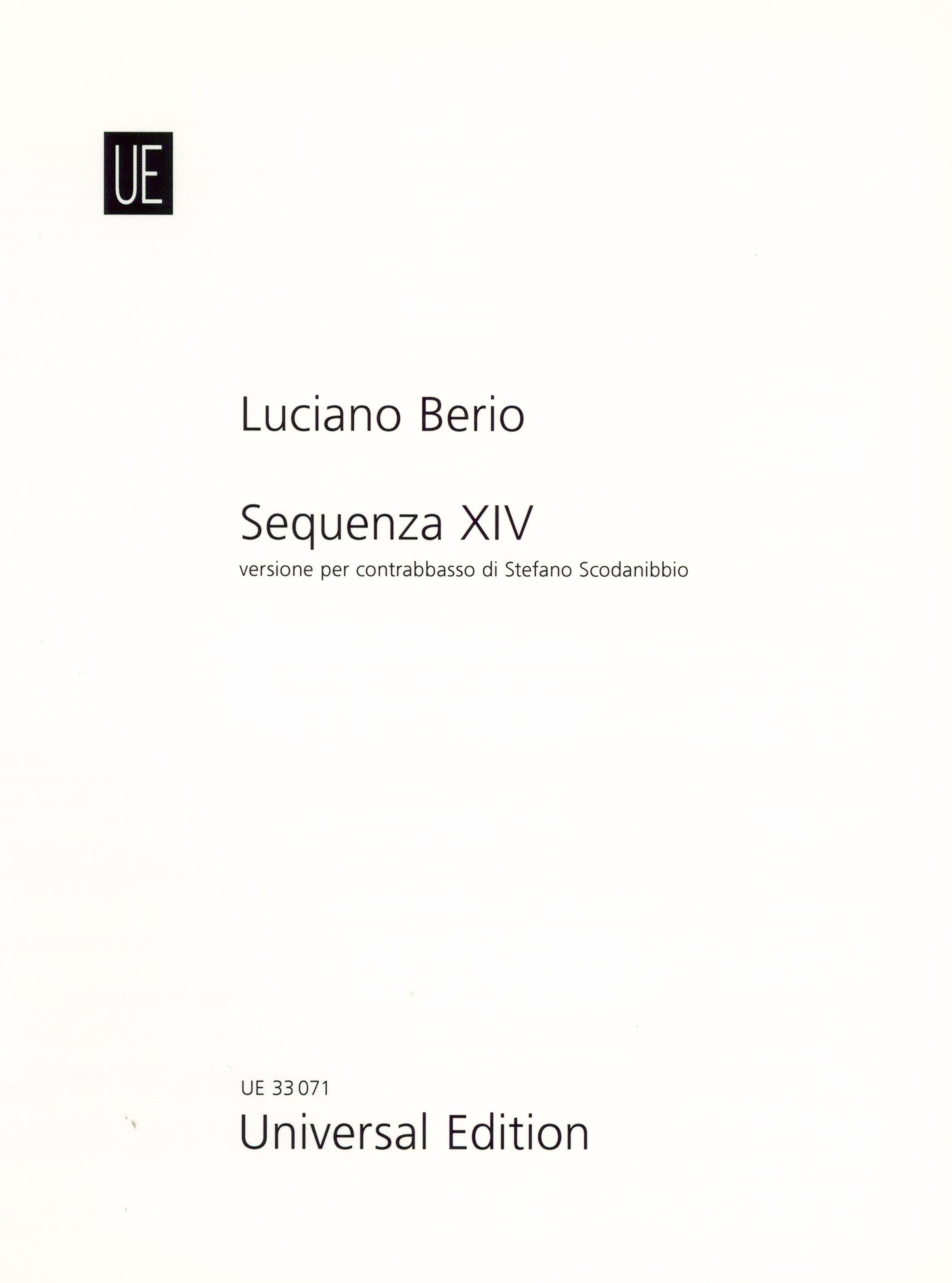 Berio: Sequenza XIVb