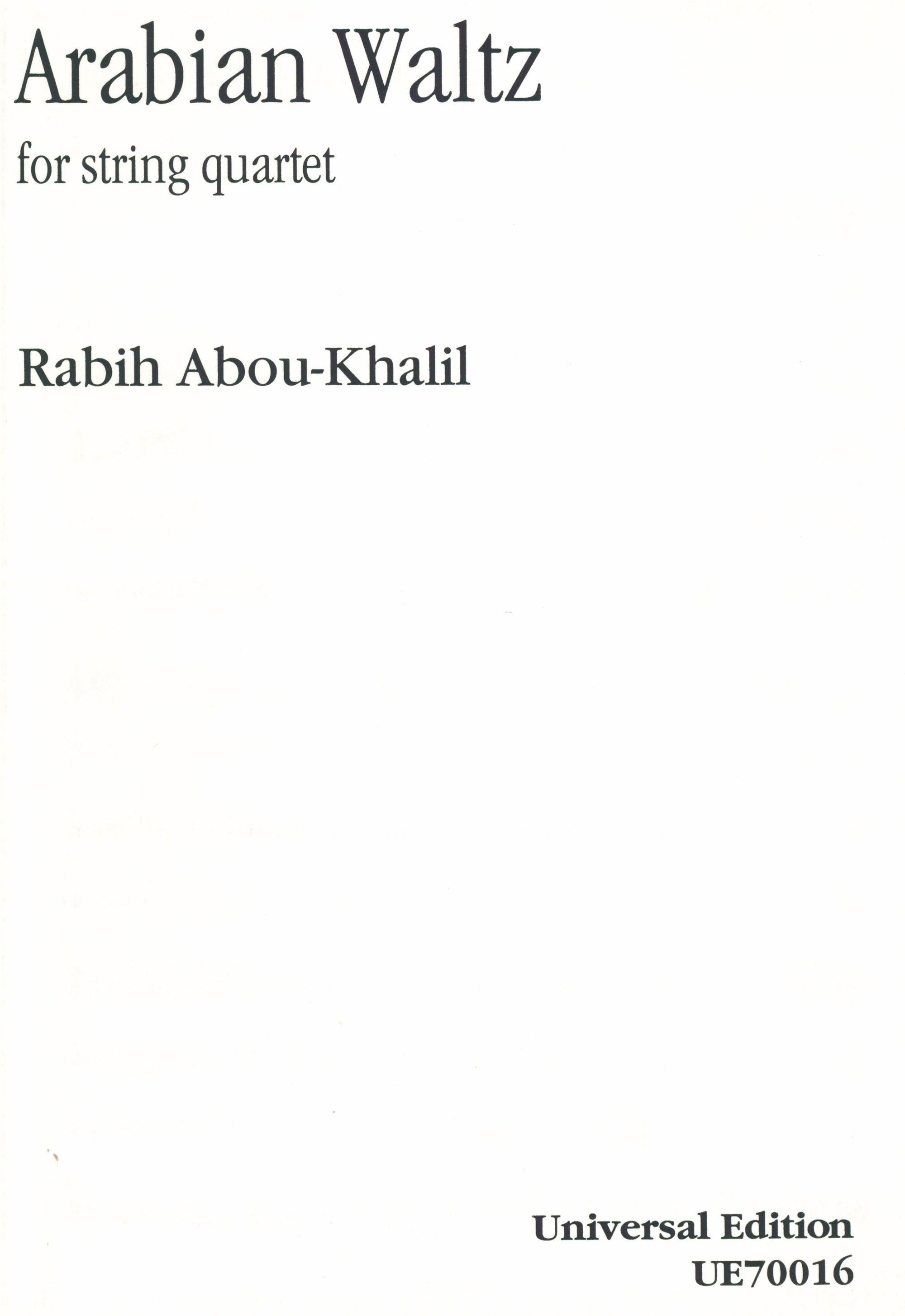 Abou-Khalil: Arabian Waltz