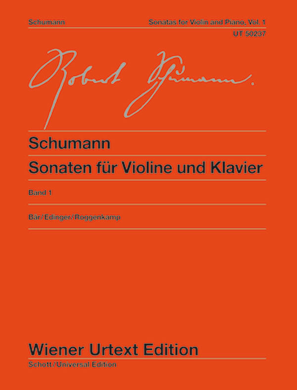 Schumann: Violin Sonatas - Volume 1