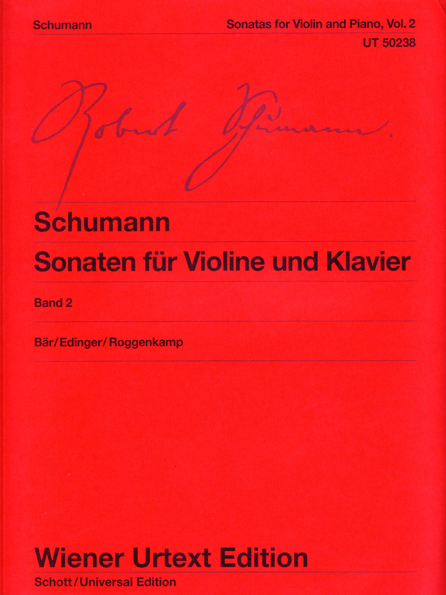 Schumann: Violin Sonatas - Volume 2