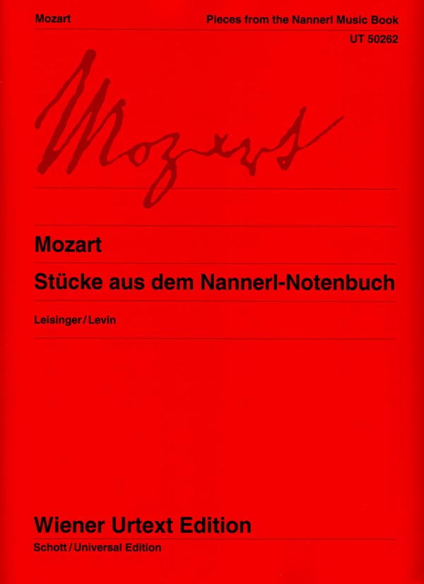 Mozart: Pieces From "The Nannerl Music Book"
