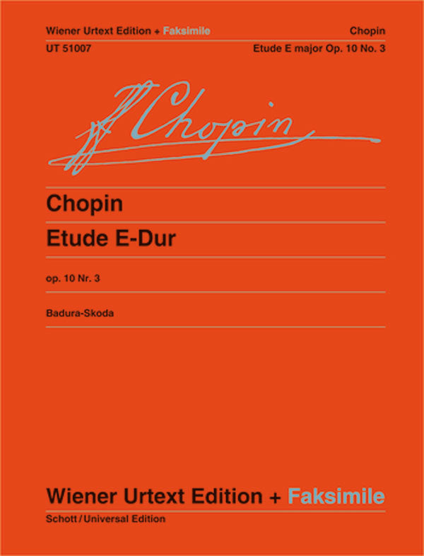 Chopin: Etude in E Major, Op. 10, No. 3