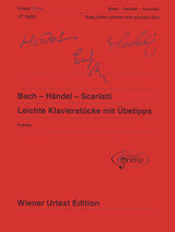 Bach-Handel-Scarlatti: Easy Piano Pieces with Practice Tips