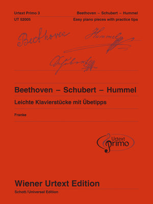 Beethoven-Schubert-Hummel: Easy Piano Pieces with Practice Tips