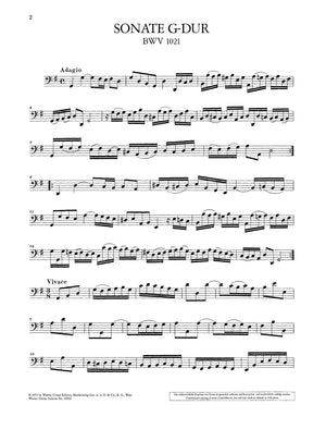 Bach: 2 Violin Sonatas, BWV 1021 and 1023
