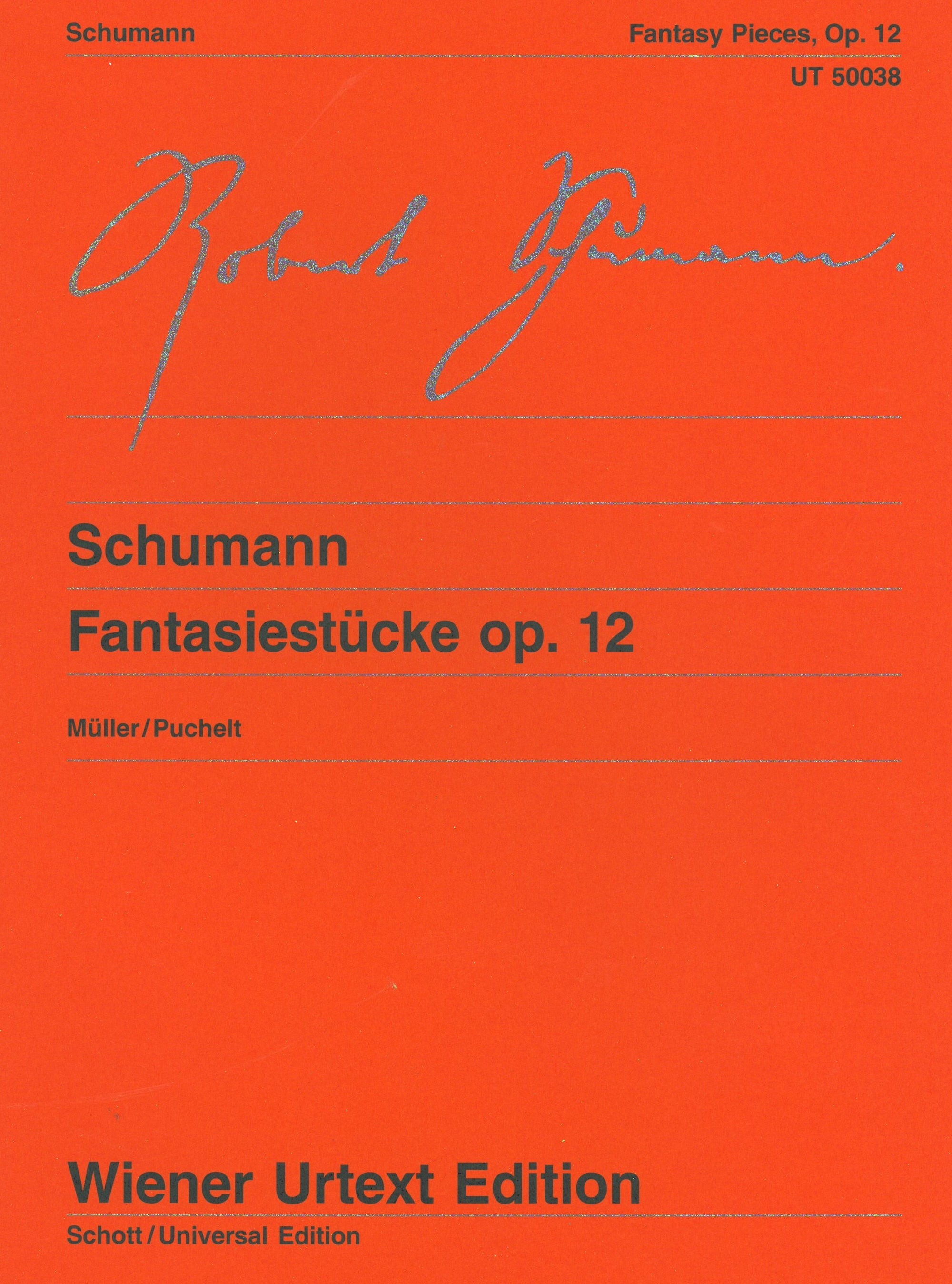 Schumann: Fantasiestücke (Fantasy Pieces), Op. 12