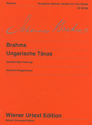 Brahms: Hungarian Dances (Version for Solo Piano)