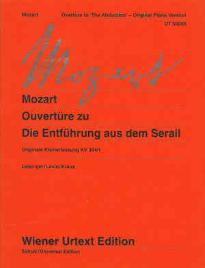 Mozart: Overture to "The Abduction from the Seraglio, K. 384" (arr. for piano)