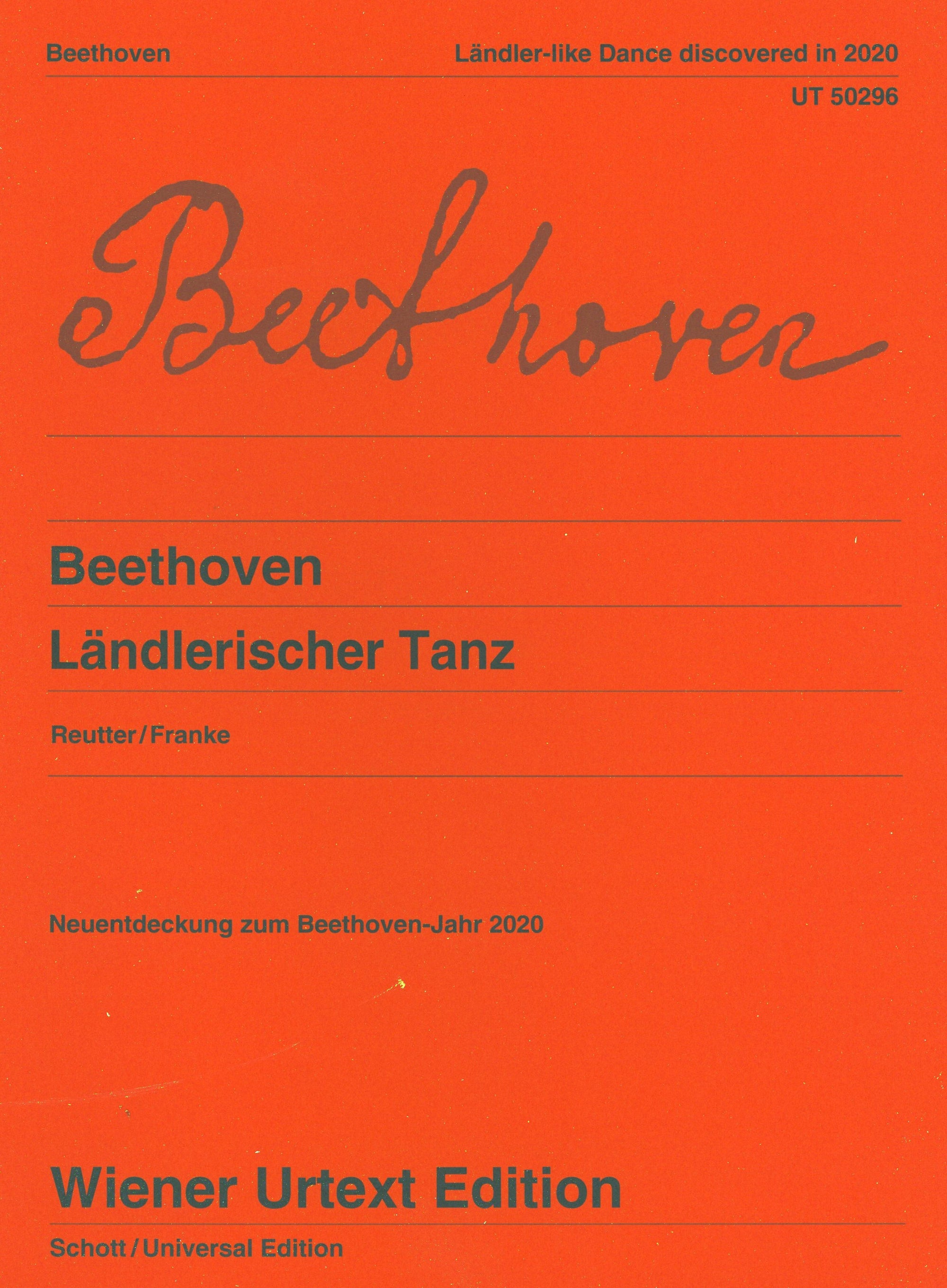 Beethoven: Ländlerischer Tanz
