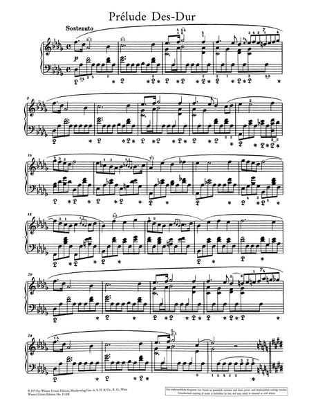 Chopin: Prélude in D-flat Major, Op. 28, No. 15 ("Raindrop")