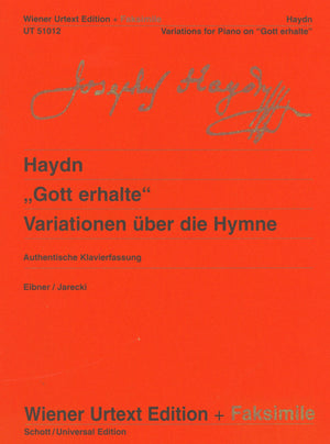 Haydn: Variations on the Hymn "Gott erhalte", Hob. III:77II
