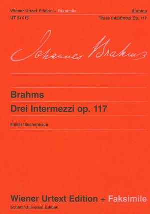 Brahms: 3 Intermezzi, Op. 117