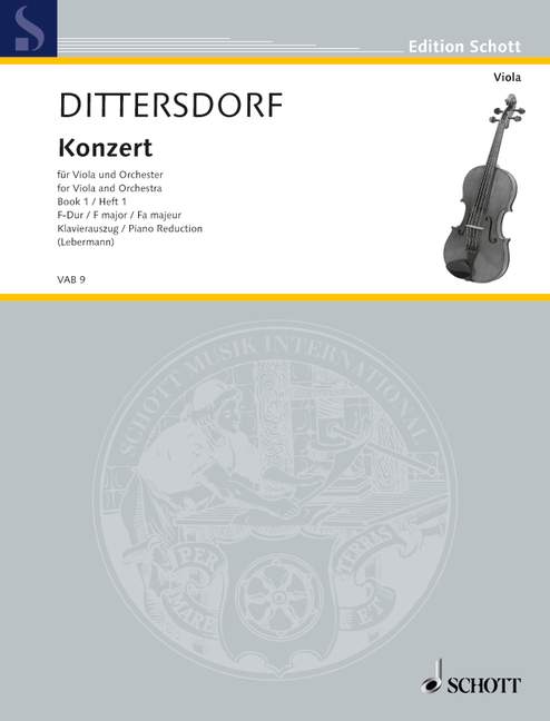 Dittersdorf: Viola Concerto in F Major