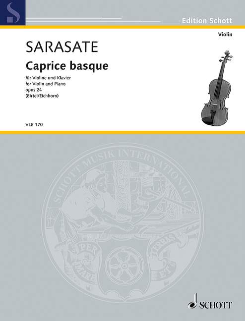 Sarasate: Caprice basque, Op. 24
