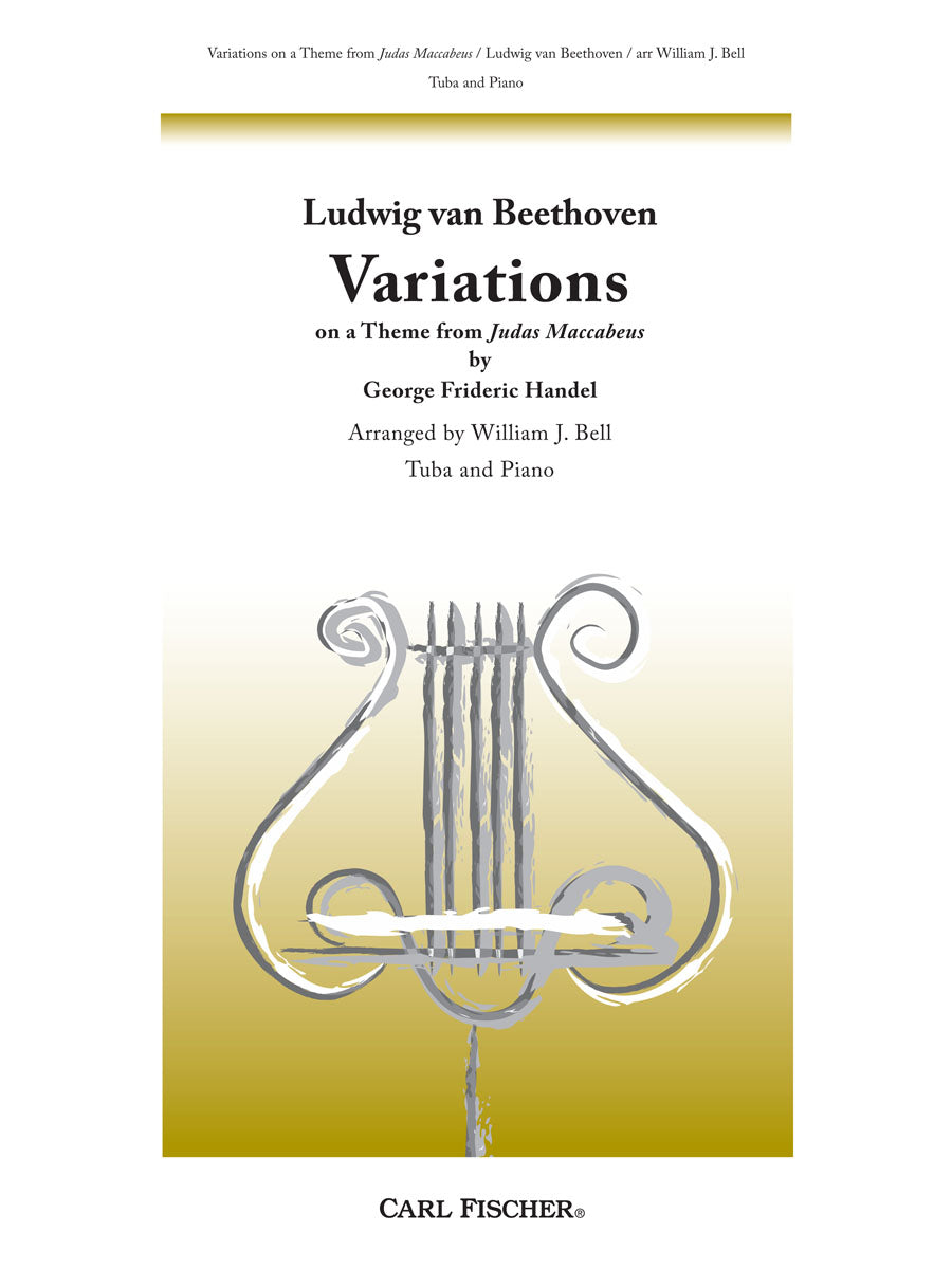Beethoven: Variations on a Theme from Handel's Judas Maccabeus (arr. for tuba & piano)