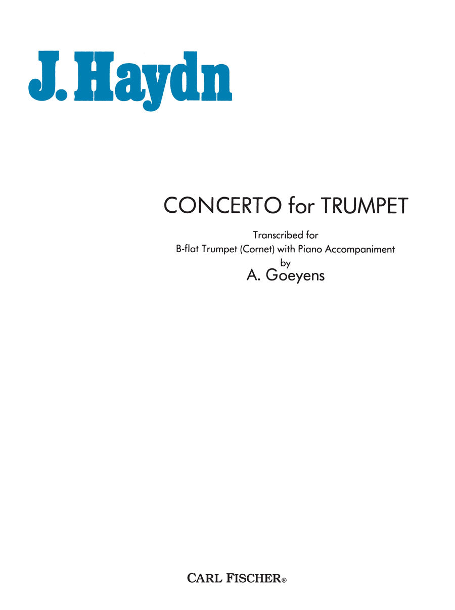 Haydn: Trumpet Concerto in E-flat Major, Hob. Vlle:1