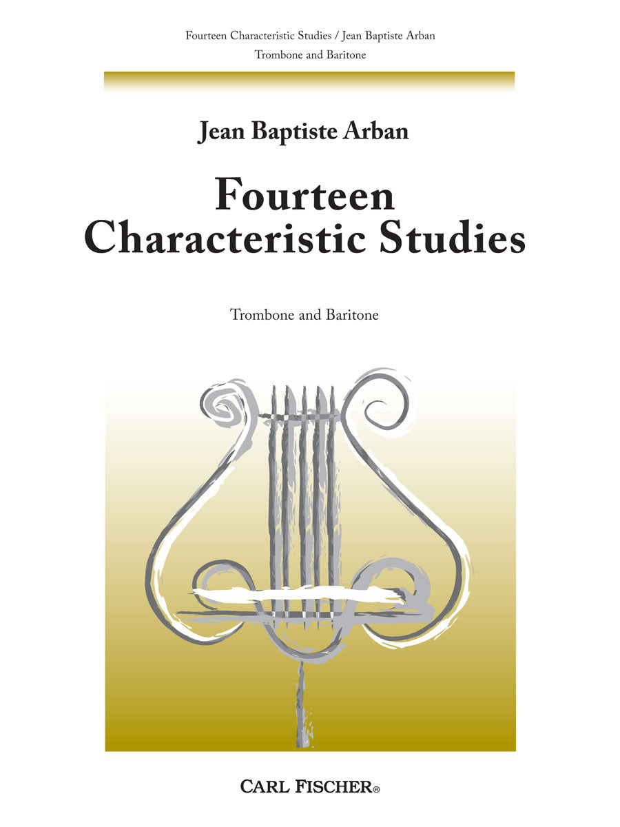 Arban: 14 Characteristic Studies for Trombone