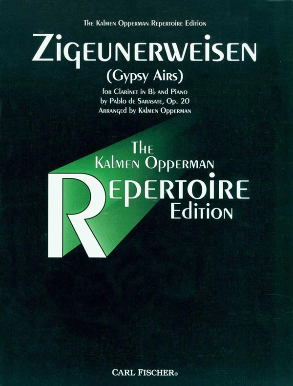 Sarasate: Zigeunerweisen, Op. 20 (arr. for clarinet)