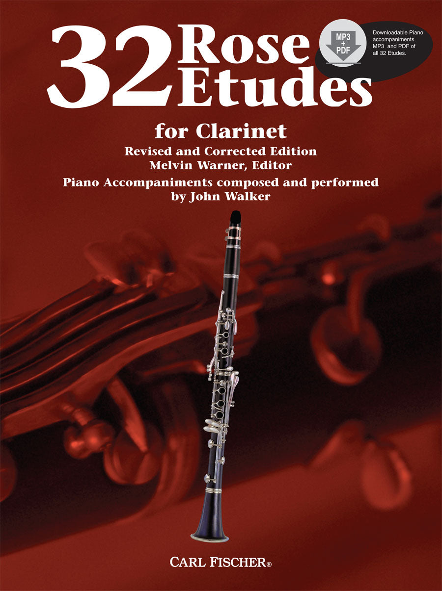 32 Rose Etudes for Clarinet