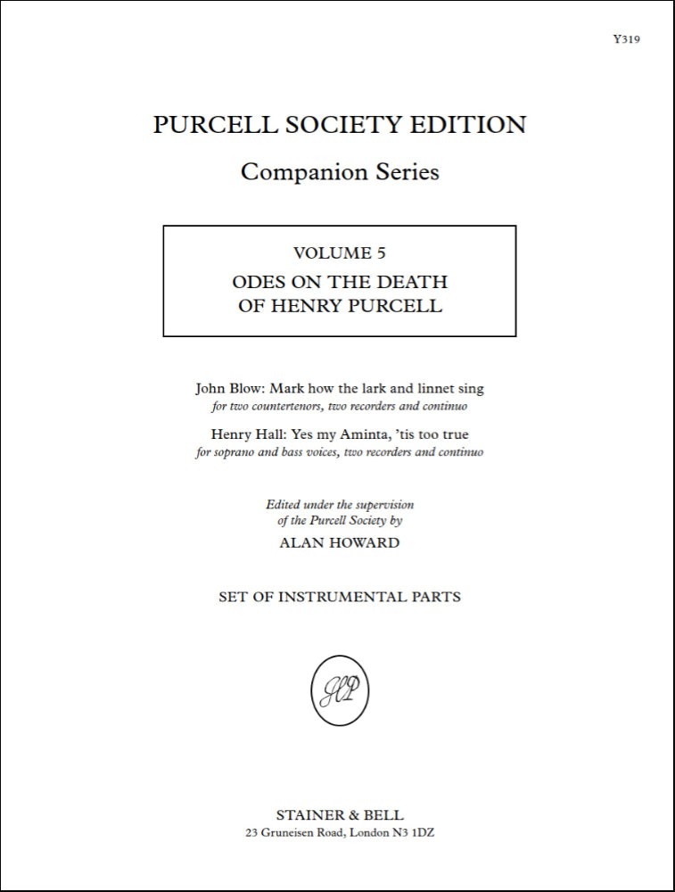 Odes on the Death of Henry Purcell