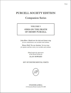 Odes on the Death of Henry Purcell