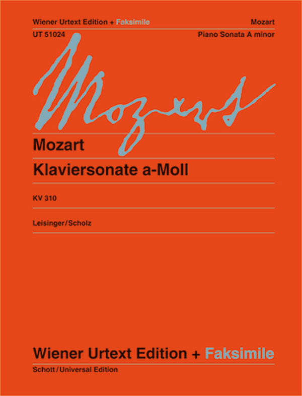 Mozart: Piano Sonata in A Minor, K. 310 (300d) – Ficks Music
