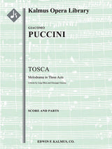 Puccini: Tosca (original orchestration)