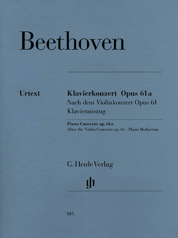 Beethoven: Piano Concerto, Op. 61a