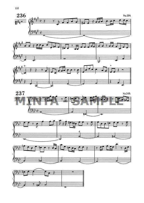 Solfege Collection: Bach Examples - Volume 1