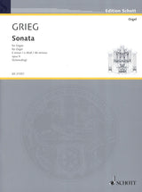 Grieg: Sonata in E Minor, Op. 7 (arr. for organ)