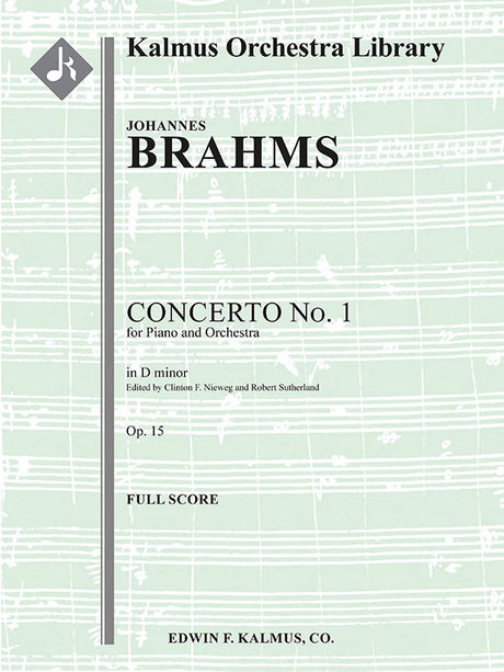 Brahms: Piano Concerto No. 1 in D Minor, Op. 15