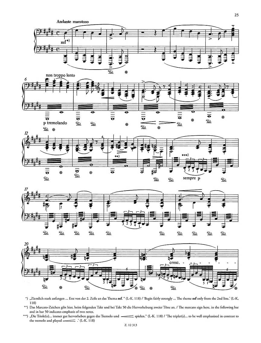 Liszt: Légendes, S. 175
